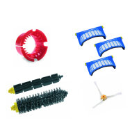 iRobot Service Kit für Roomba 600 Serie, Ersatzteile-Set, Filter, Bürsten, Reinigungszubehör