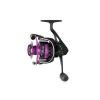 Cinnetic Sky Line 1500CRBK Angelrolle, 4 kg Bremskraft, lila, leicht, präzises Getriebe