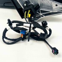 Left-hand wing mirror for Skoda SMRASP2953, with scratches, without original packaging, manually adjustable, spare part