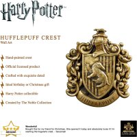 Harry Potter Wandbild Huffelpuff-Wappen, Noble...