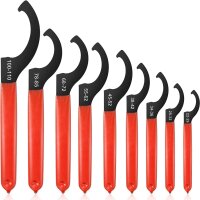 MALLOOM 9-piece wheel nut wrench set, universal, made of...