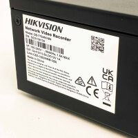 Hikvision DS-7764NI-M4 STD Netzwerkrekorder, 64 Kanäle, 4 HDD-Steckplätze, 100-240V, 50/60Hz, IP-Videoüberwachung
