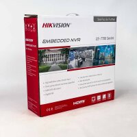 Hikvision DS-7764NI-M4 STD Netzwerkrekorder, 64 Kanäle, 4 HDD-Steckplätze, 100-240V, 50/60Hz, IP-Videoüberwachung