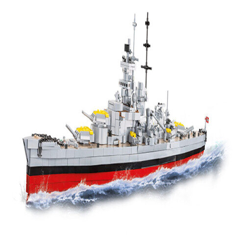 Battleship Gneisenau Bausatz, 2417 Teile, 1:300, WWII Modell, detailreich, Sammlerstück