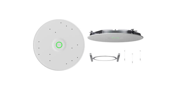 Sennheiser TeamConnect Ceiling Medium TCC M-F-W, ceiling microphone kit, RJ-45, white, model 700170, for conference rooms