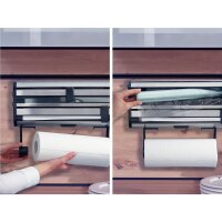 Leifheit Parat Royal II Wandrollenhalter, Edelstahl,...