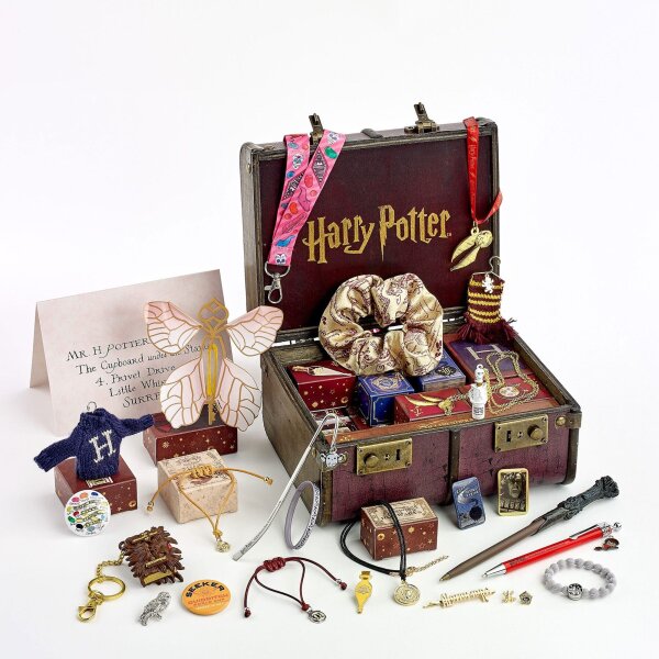 Harry Potter Jewelry Advent Calendar, 24 surprises, fan merchandise, necklaces, bracelets, charms, limited edition