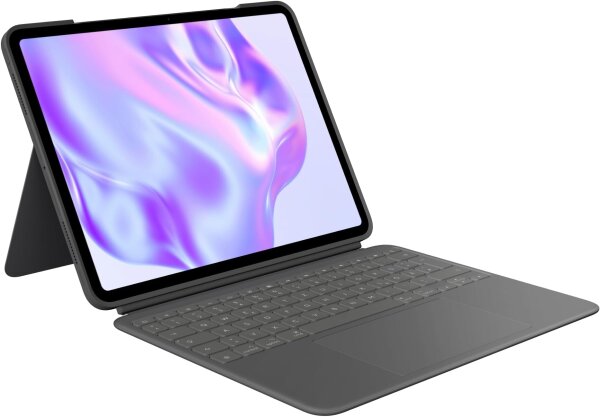 Logitech Combo Touch Keyboard Case for iPad Pro 13" (2024/2025), QWERTZ, Detachable, Backlit, Stand, Versatile, Graphite