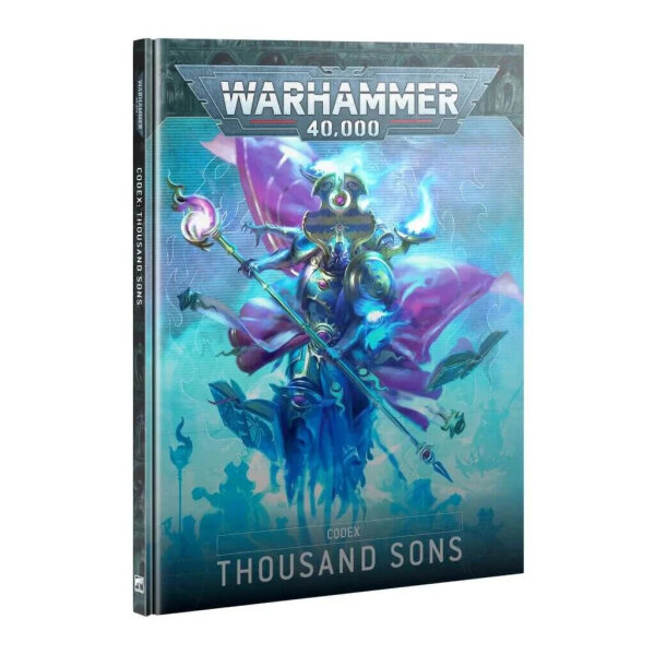 Warhammer 40k Thousand Sons Codex 04030102033, Rulebook German, Army Book, Background & Rules, Softcover