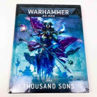 Warhammer 40k Thousand Sons Codex 04030102033, Regelbuch...