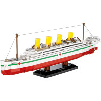 COBI H.M.H.S. Britannic 1929, model kit, 636 pieces, 1:700 scale, detailed construction toy for collectors and children