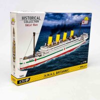 COBI H.M.H.S. Britannic 1929, model kit, 636 pieces, 1:700 scale, detailed construction toy for collectors and children