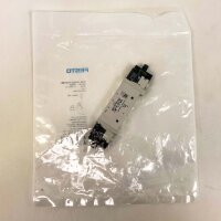 FESTO solenoid valve VUVG-L14-P53C-T-G18-1R8L, model 574231, 24 VDC, compact, 5/3-way, electrically actuated