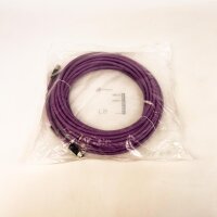ifm E12363 Verbindungskabel 15m, M12 Stecker, Sensorleitung, gerade Bauform, 4-polig, für Automatisierung