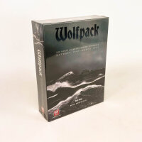 Wolfpack 2412, strategisches Brettspiel auf Englisch, Nordatlantik-Konvoikämpfe, kooperativ, historisches Setting