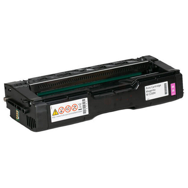 Ricoh Toner M C250H 408342, Magenta, for approx. 6300 pages, slight toner dust traces, compatible with Ricoh printers