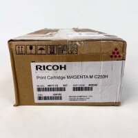 Ricoh Toner M C250H 408342, Magenta, for approx. 6300 pages, slight toner dust traces, compatible with Ricoh printers