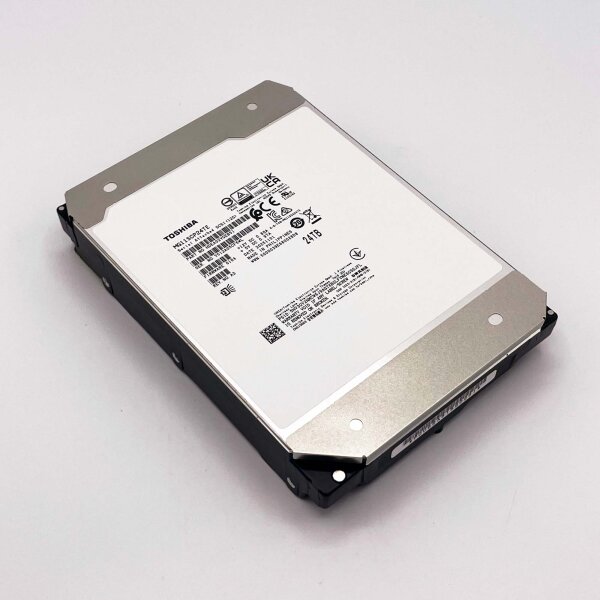 Toshiba MG11SCP24TE 24TB hard drive, 3.5 inch, SATA, Enterprise, HDEA02YGEB51, high reliability