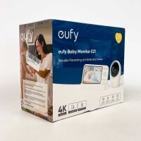 eufy Babyphone E21, 4K UHD, 5"-Display, WLAN/Offline, App & Monitor, Schwenk/Neigen, 8x Zoom, Akku-Kamera