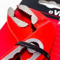 VIRAX Wasserpumpenzange Vanadix 300 mm, Modell 10930, verstellbar, rutschfeste Griffe, robuste Ausführung