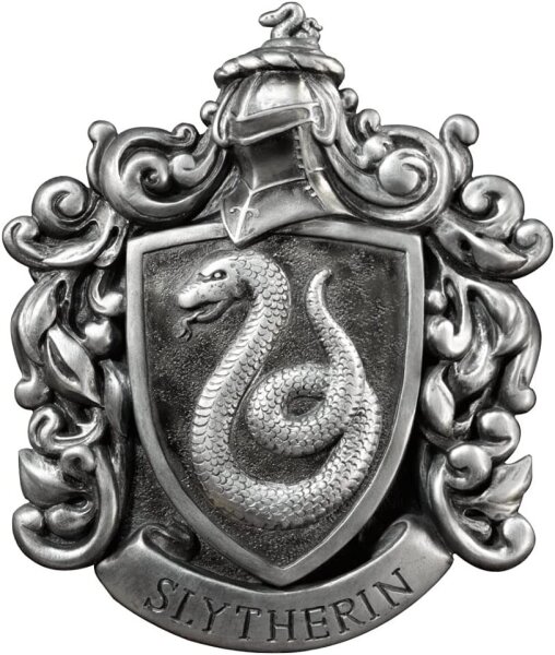 Noble Collection Slytherin House Crest, Wall Decor, Detailed, Officially Licensed, Harry Potter Merchandise