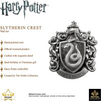 Noble Collection Slytherin House Crest, Wall Decor, Detailed, Officially Licensed, Harry Potter Merchandise