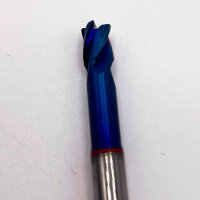 GARANT Torus cutter 589305, model 206322, 4 flutes, 0.25 mm corner radius, up to 45,000 rpm, high-performance cutter