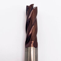 Fraisa Schruppfräser U0650610 FC, 16 mm, HSS-E Co8, Stg100, Hochleistungsfräser für Stahlbearbeitung