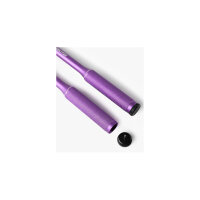 Velites Fire 2.0 Springseil lila, verstellbar, Aluminium-Griffe, Speed Rope, für Fitness & Cross-Training