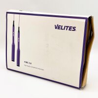 Velites Fire 2.0 Springseil lila, verstellbar, Aluminium-Griffe, Speed Rope, für Fitness & Cross-Training
