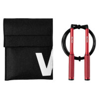 Velites Fire 2.0 Springseil, rot/schwarz, verstellbar,...