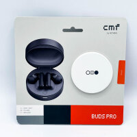 CMF by Nothing Buds Pro B163, True Wireless In-Ear, 45 dB ANC, Ultra Bass, IP54, 6 HD-Mikrofone, 39h Akku, Dunkelgrau