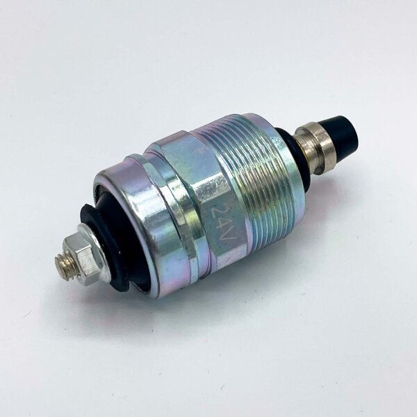 Kraftstoff-Abstellventil 24V, Modell 080178, elektromagnetisch, für Dieselmotoren, zuverlässige Abschaltung
