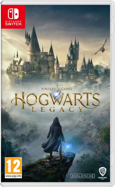 Warner Bros. Hogwarts Legacy video game, Nintendo Switch, ages 12+, multilingual, fantasy action-adventure