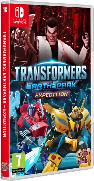 Bandai Namco Transformers: Earthspark Expedition Switch-Spiel, Action-Adventure, ab 7 Jahren, Sprachen Französisch/Englisch