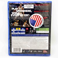 Playstation NBA 2K25 PS4 game, basketball simulation, ages 12+, German/English, single & multiplayer