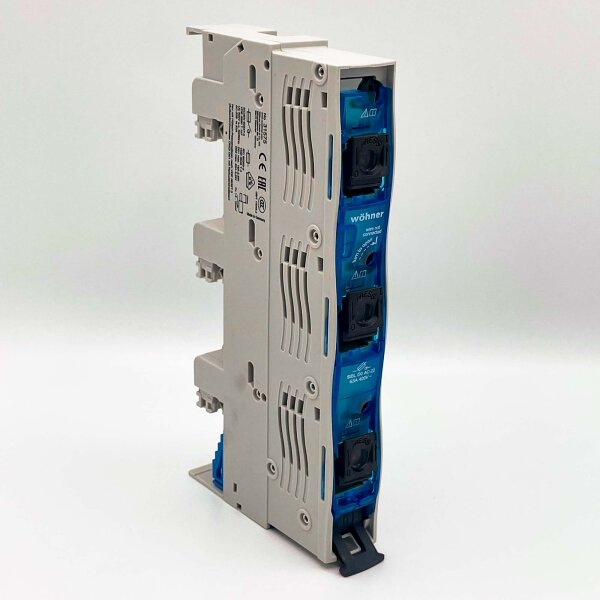 Wöhner 31575 D0-Lasttrennschalter, 3-polig, mit Sicherungen, für sichere Stromkreis-Trennung
