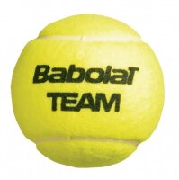 Babolat TEAM Tennisbälle, 4er Dose, gelb,...