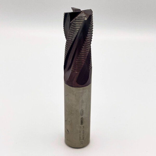 Fraisa U0610.682 PX roughing end mill 20mm, HSS-E Co8, Stg125, high-performance end mill for rough machining