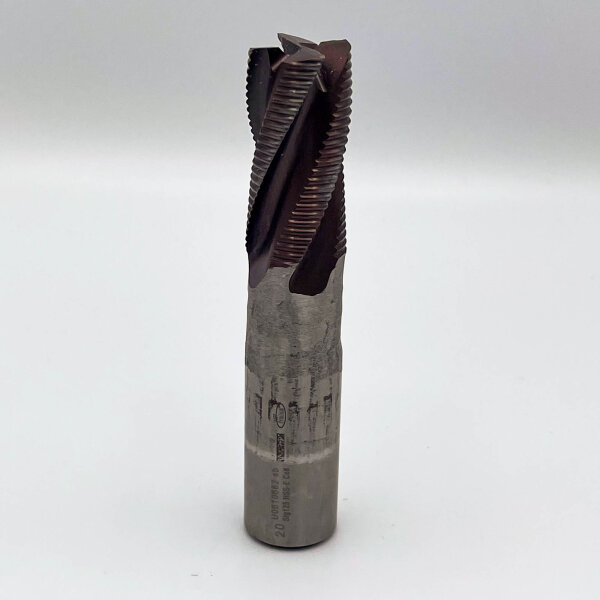 Fraisa U0610.682 SB roughing end mill 20mm, HSS-E Co8, Stg125, high-performance end mill for steel machining