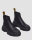 Dr. Martens Dmxl Zip Chelsea Boots, size 45, black leather, side zip, robust sole