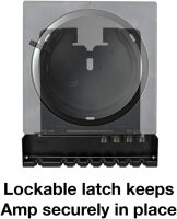 Sanus WSSCAM1-B2 Wandhalterung für Sonos Amp, schwarz, stabile Metallkonstruktion, flexible Montage, platzsparend