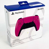 Sony DualSense Wireless Controller, Modell 1000040192, für PS5, Farbe Nova Pink, kabellos, haptisches Feedback, adaptive Trigger