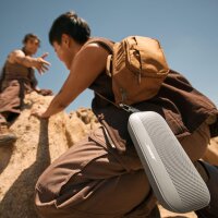 Bose SoundLink Flex 2. Gen, Bluetooth Outdoor Lautsprecher, wasserdicht, staubdicht, naturgetreuer Klang, 12h Akku, Sandstein