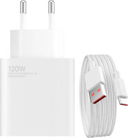 Xiaomi 120W Hyper Charger Combo weiß, Modell MDY-14-EE, Schnellladegerät, USB-C, max. 120W Ausgangsleistung