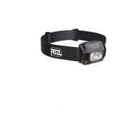 PETZL Tikkina E060AB00 Headlamp, LED, black, 300 lumens, 3 light modes, compact, for outdoor activities