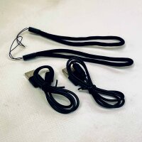 LED-Taschenlampe Y2-fl0010-2pc, Outdoor, 2er Set, wiederaufladbar per USB, 10Kwh/1000h, für Außenbeleuchtung