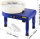 VEVOR potters wheel 35 cm, ceramic machine with pedal, adjustable feet, removable basin, 60–300 rpm, incl. tool set