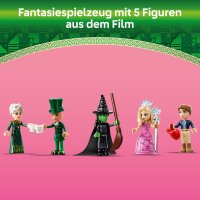 LEGO 75684 Wicked Welcome to Emerald City, Playset with Tower, Glinda & Elphaba Mini Dolls, Creative Gift for Children Ages 9 and Up