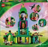 LEGO 75684 Wicked Welcome to Emerald City, Playset with Tower, Glinda & Elphaba Mini Dolls, Creative Gift for Children Ages 9 and Up
